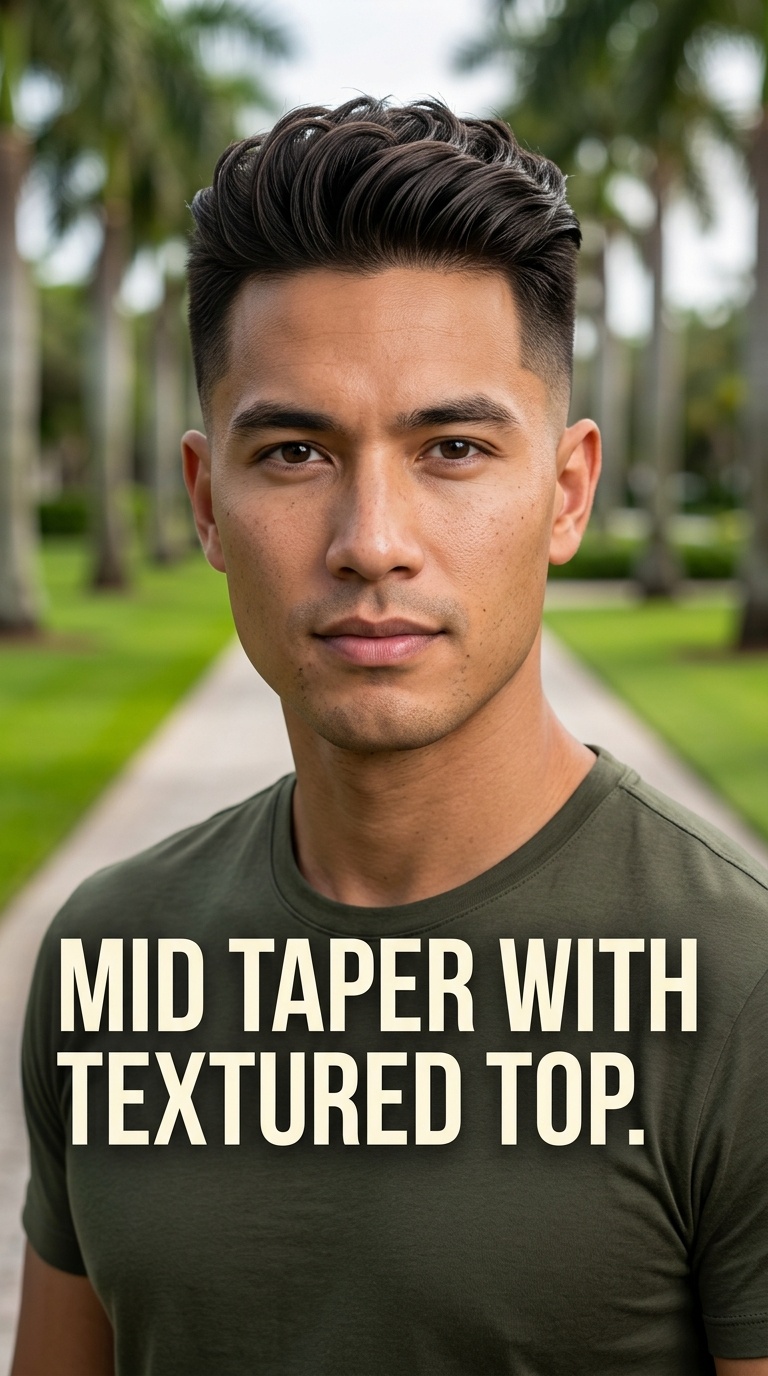 Mid Taper with Textured Top