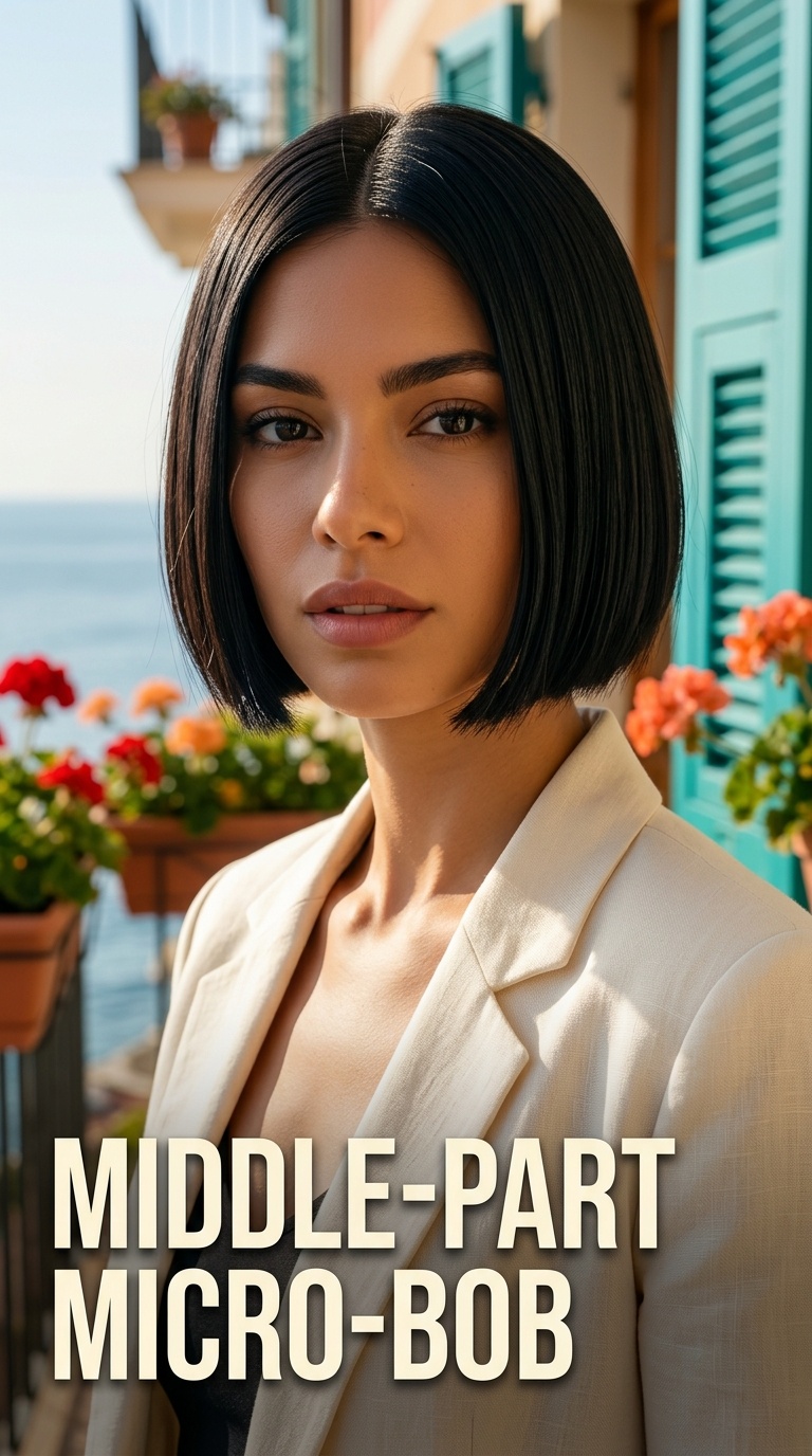 Middle-Part Micro-Bob