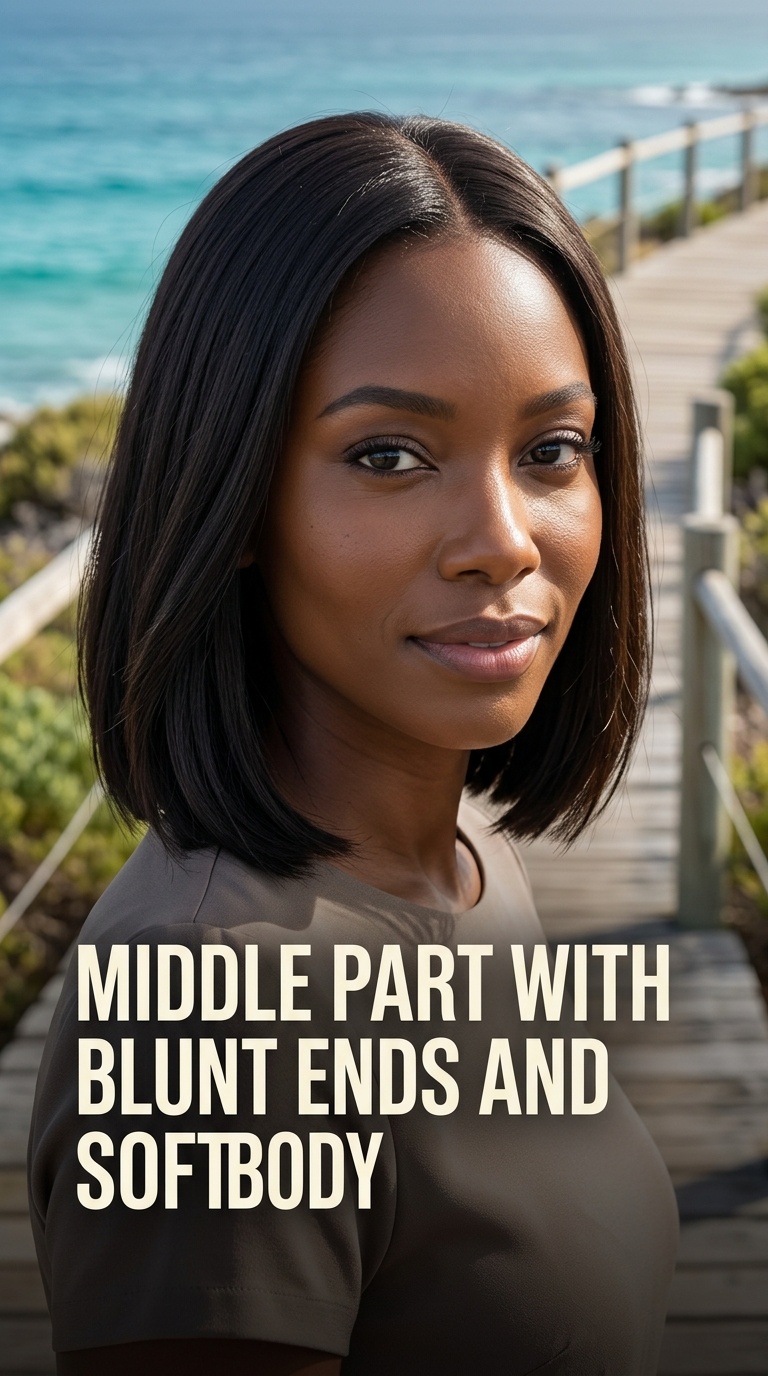 Middle Part with Blunt Ends and Soft Body