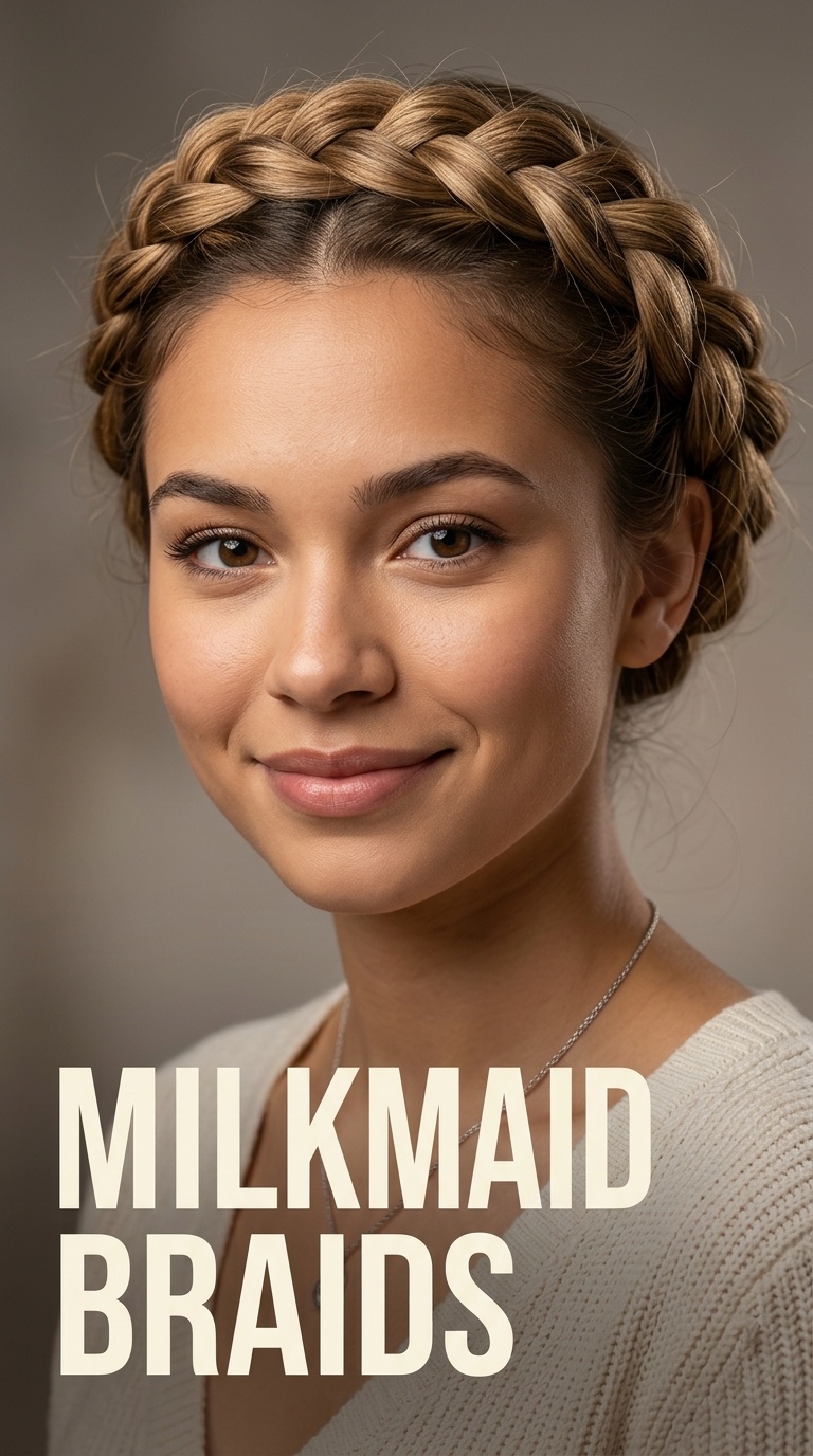 Milkmaid Braids