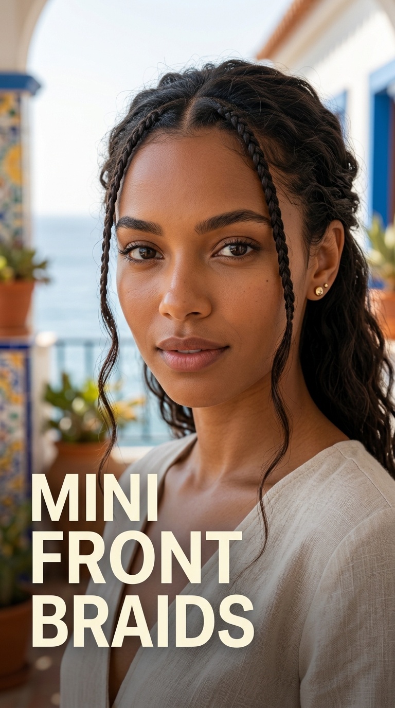 Mini Front Braids