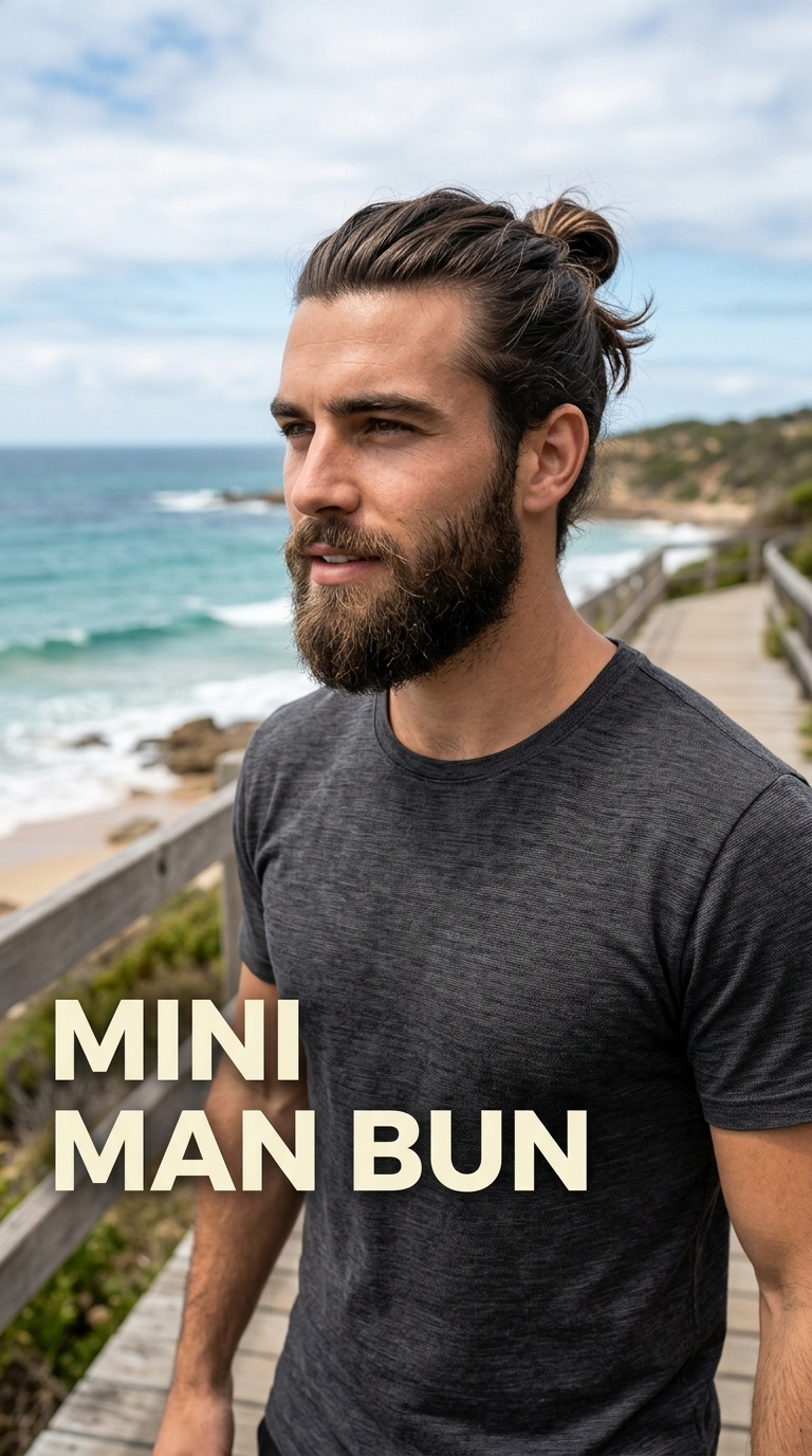 Mini Man Bun
