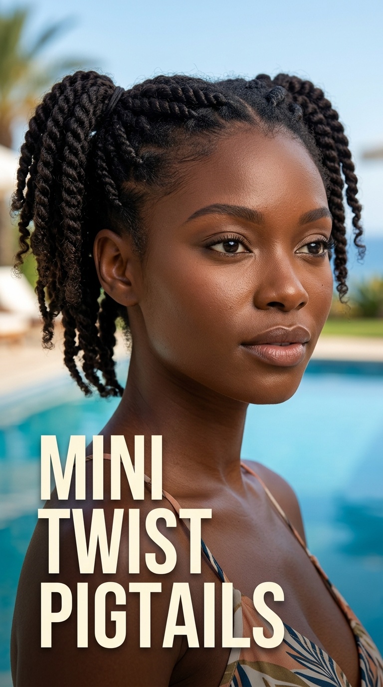 Mini Twist Pigtails