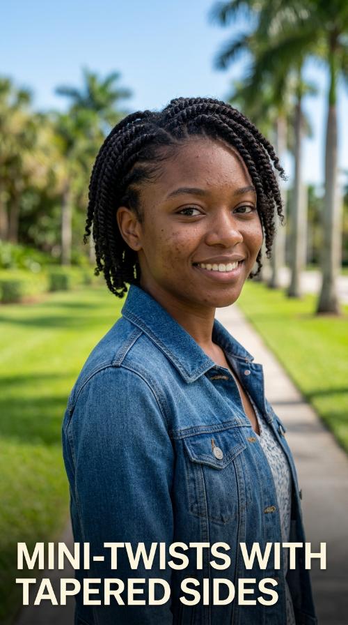 Mini-Twists with Tapered Sides