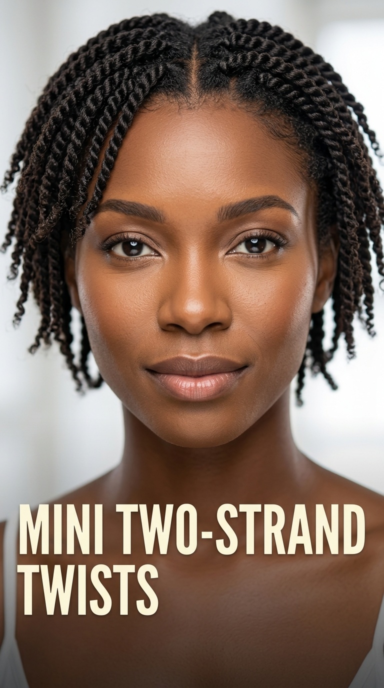 Mini Two-Strand Twists