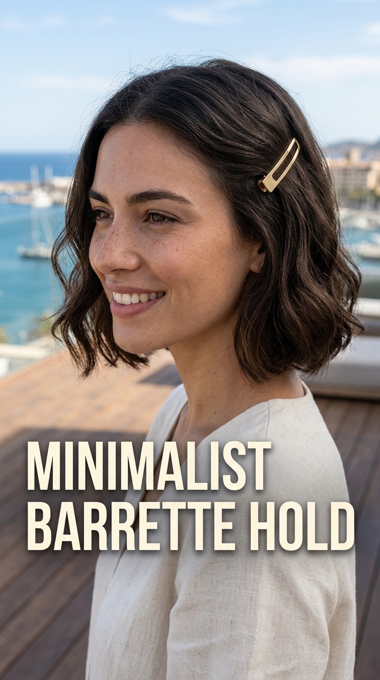 Minimalist Barrette Hold