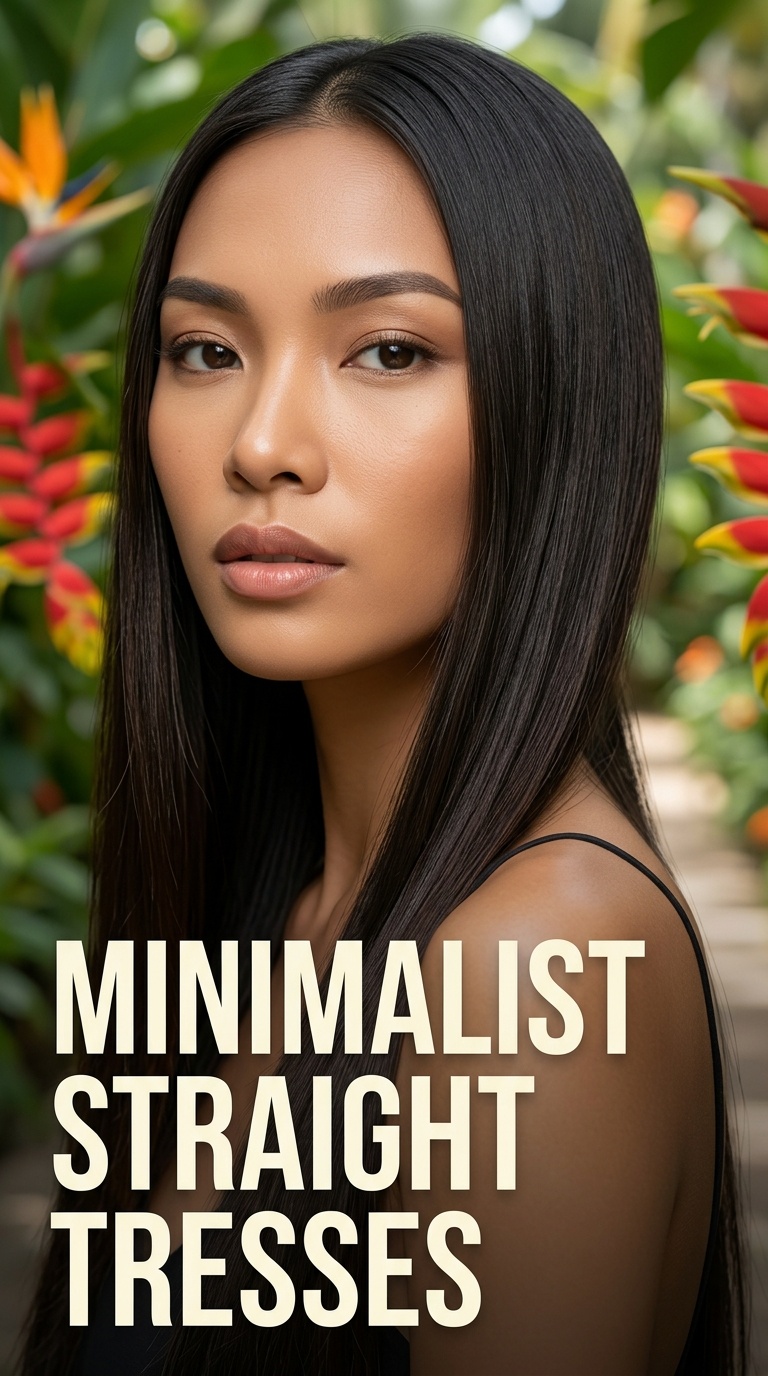 Minimalist Straight Tresses
