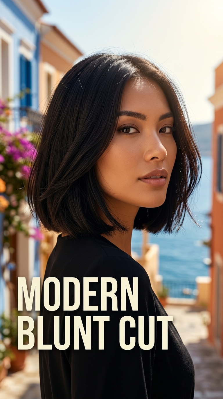 Modern Blunt Cut