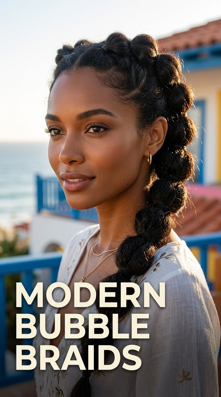 Modern Bubble Braids