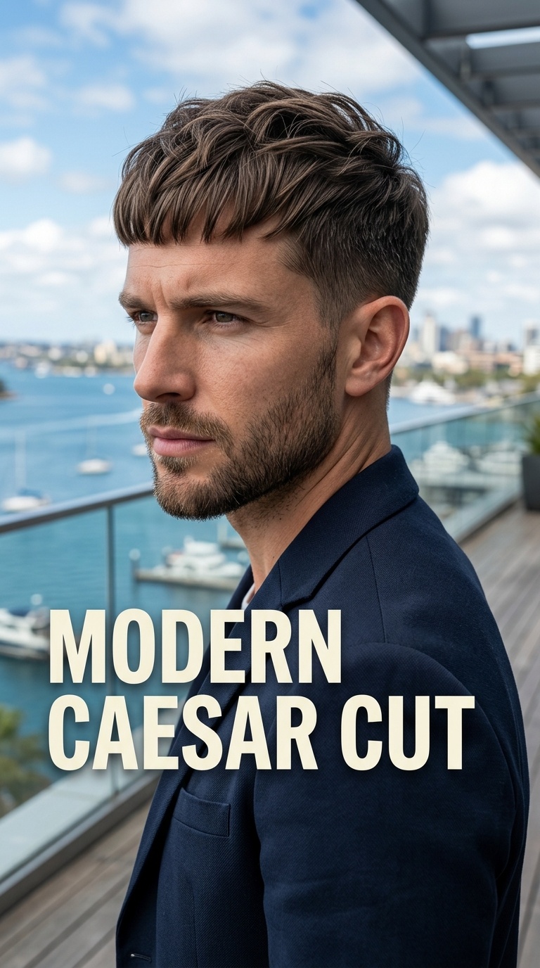 Modern Caesar Cut