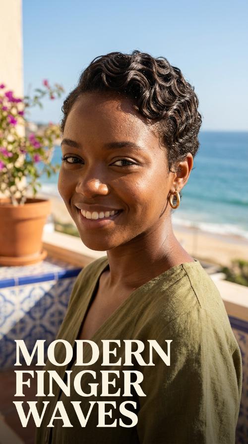 Modern Finger Waves