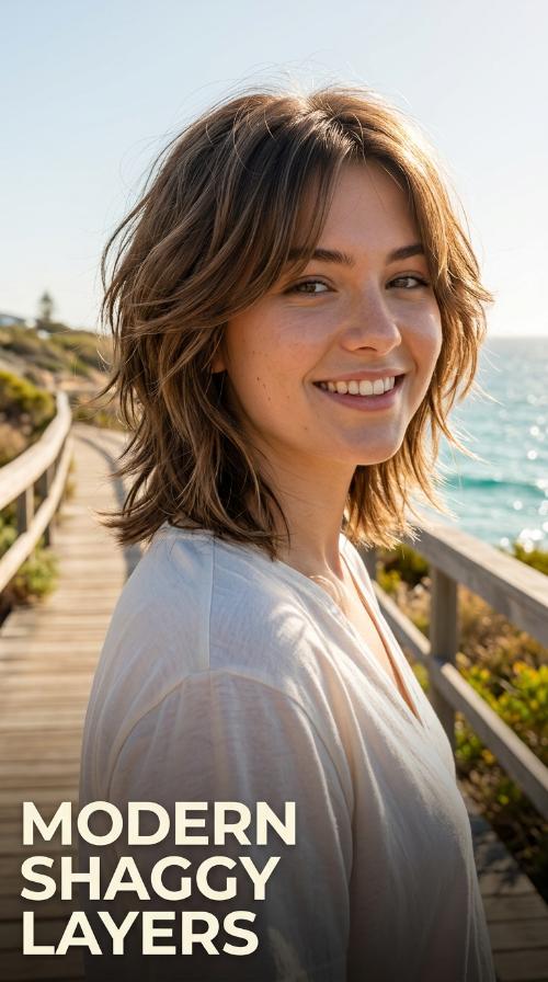 Modern Shaggy Layers