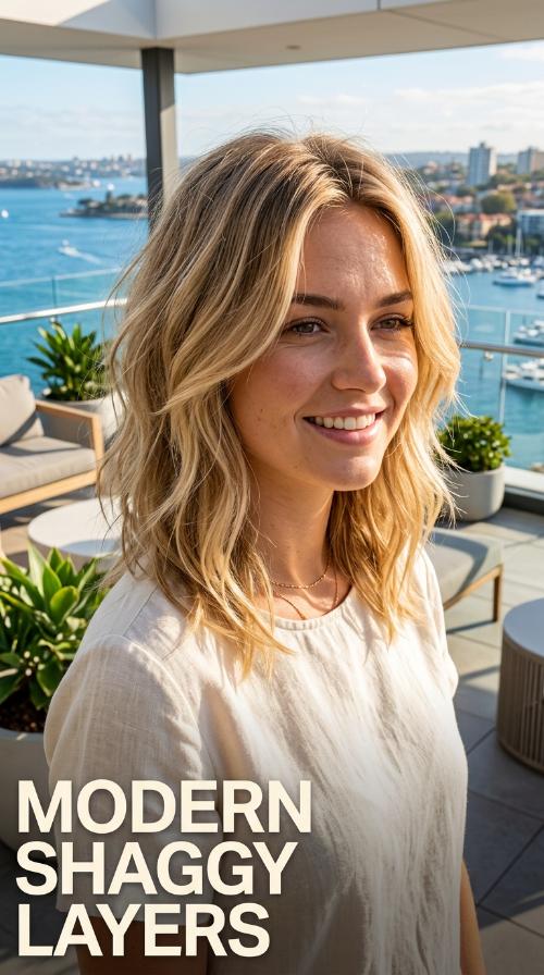 Modern Shaggy Layers