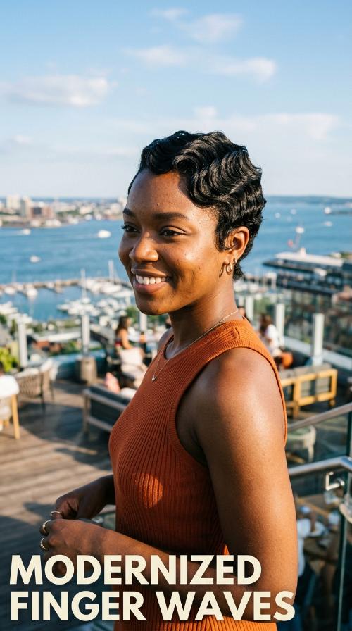 Modernized Finger Waves