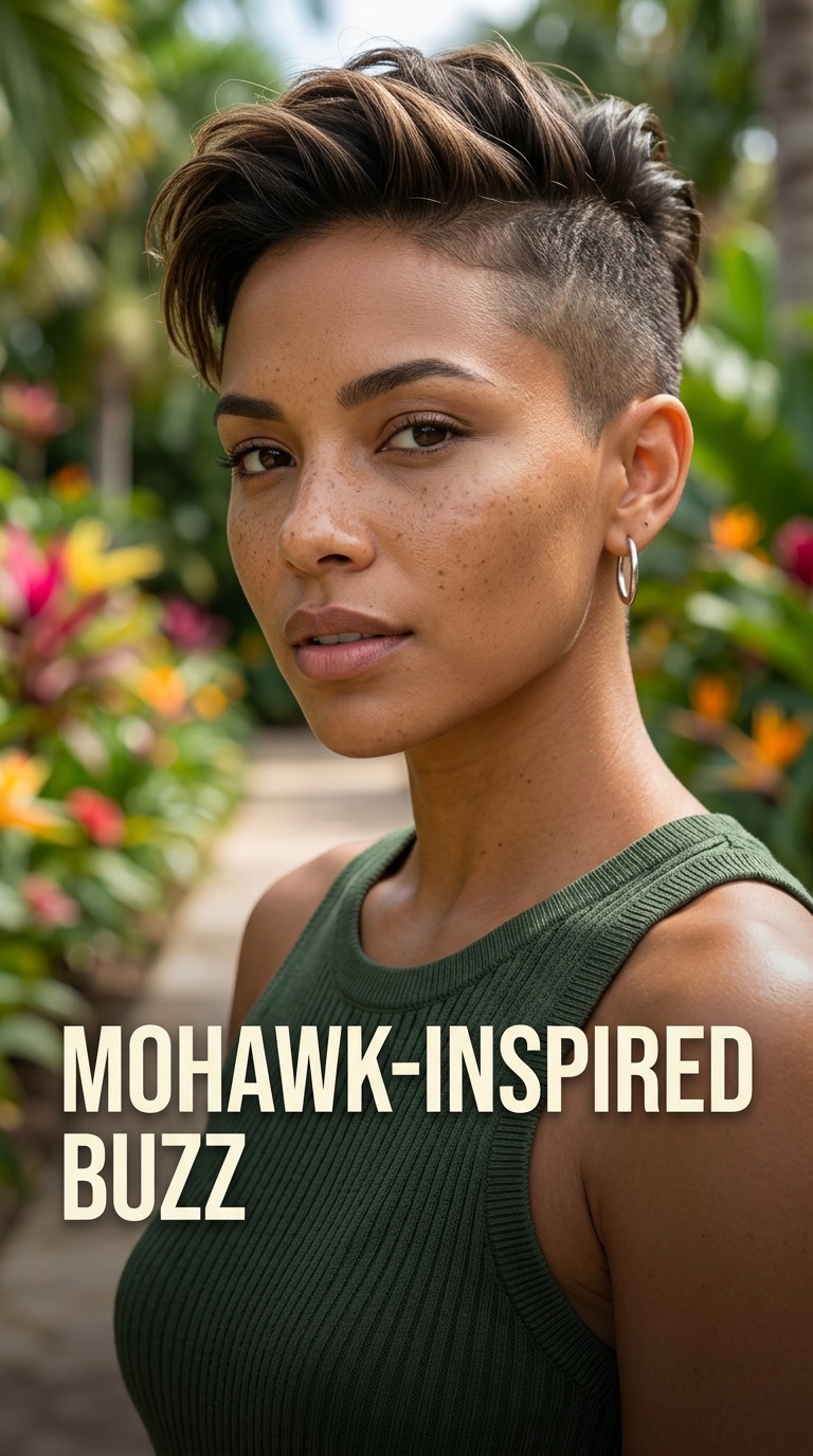 Mohawk-Inspired Buzz