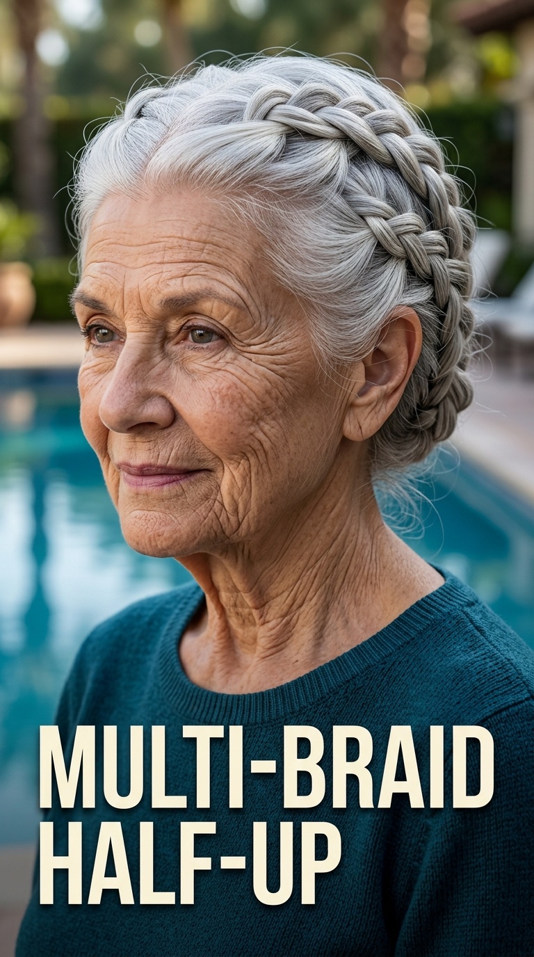 Multi-Braid Half-Up