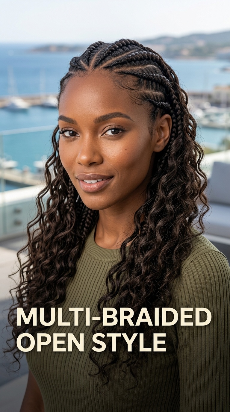 Multi-Braided Open Style