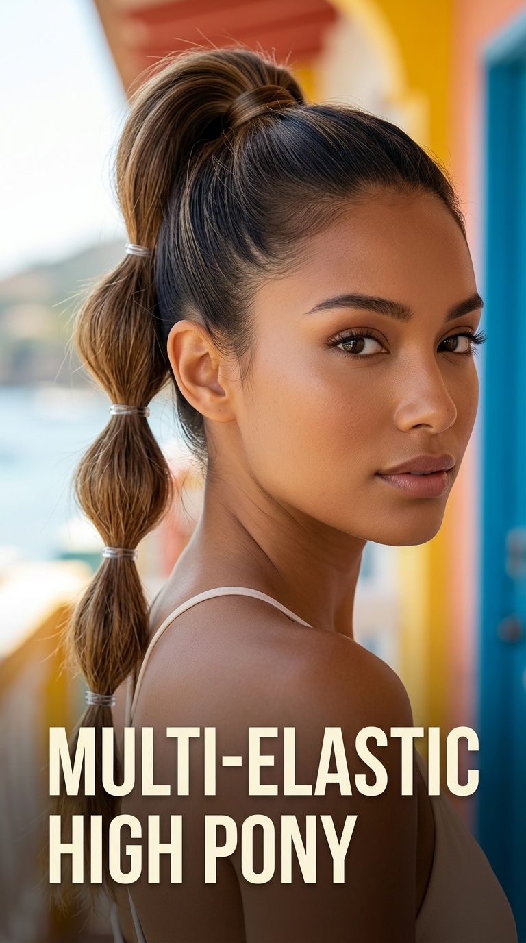 Multi-Elastic High Pony