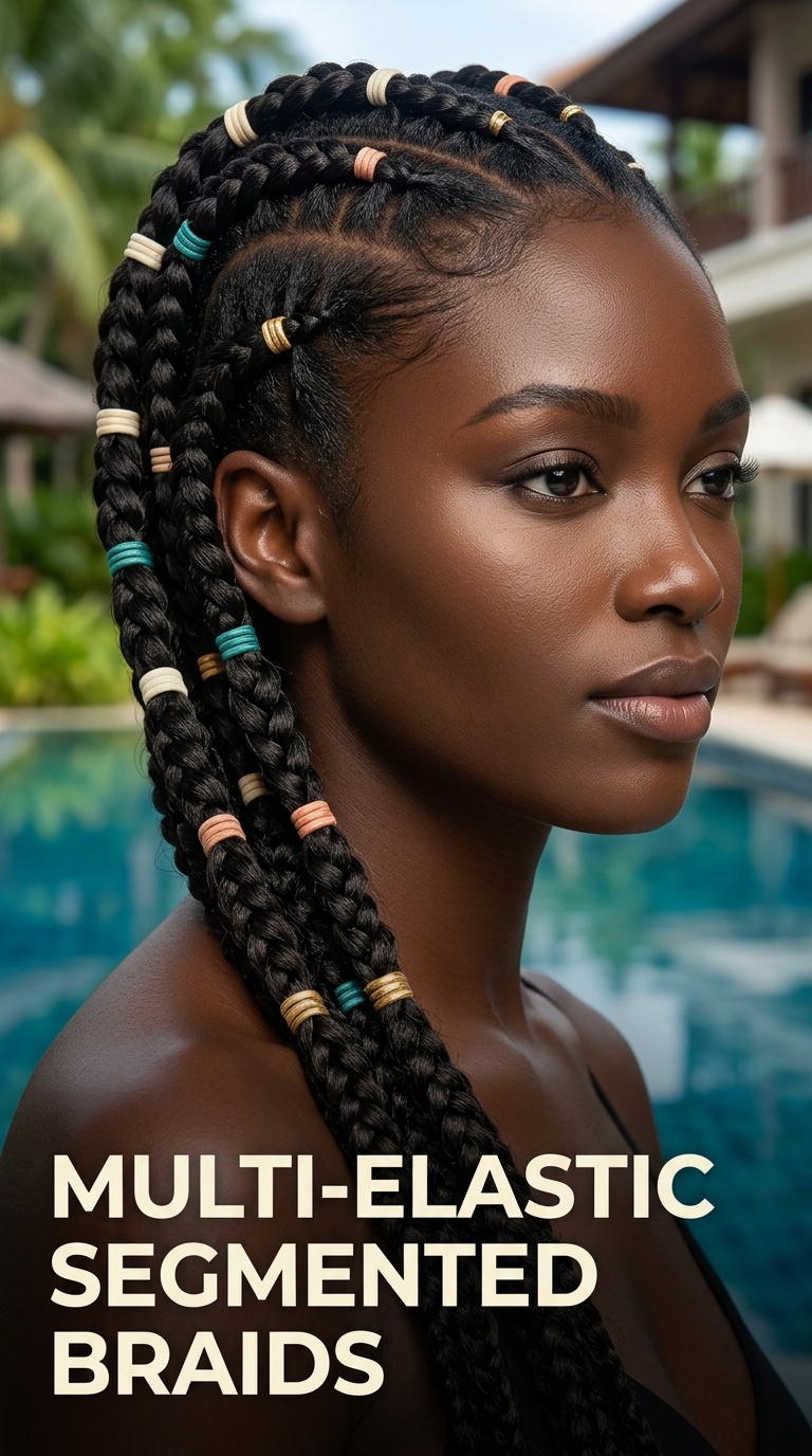 Multi-Elastic Segmented Braids