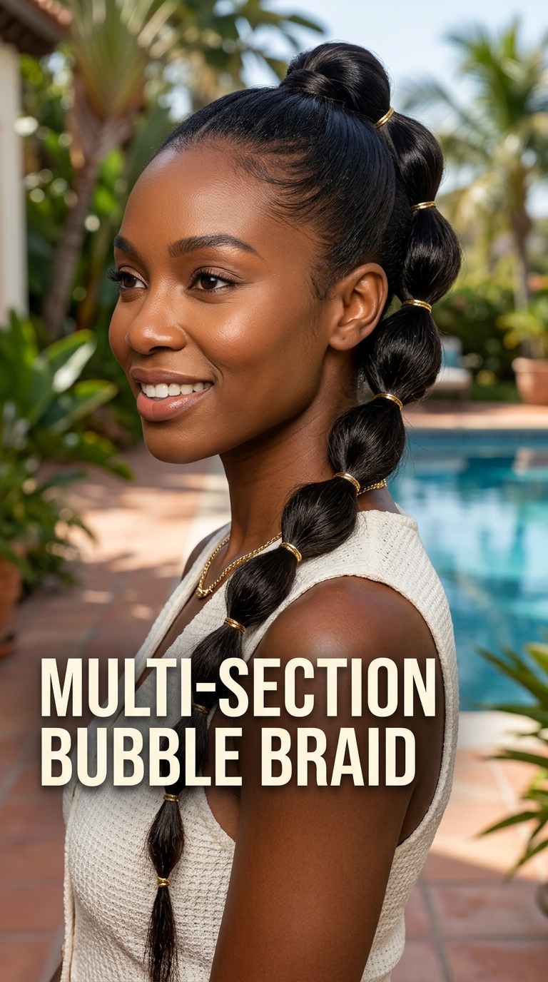 Multi-Section Bubble Braid