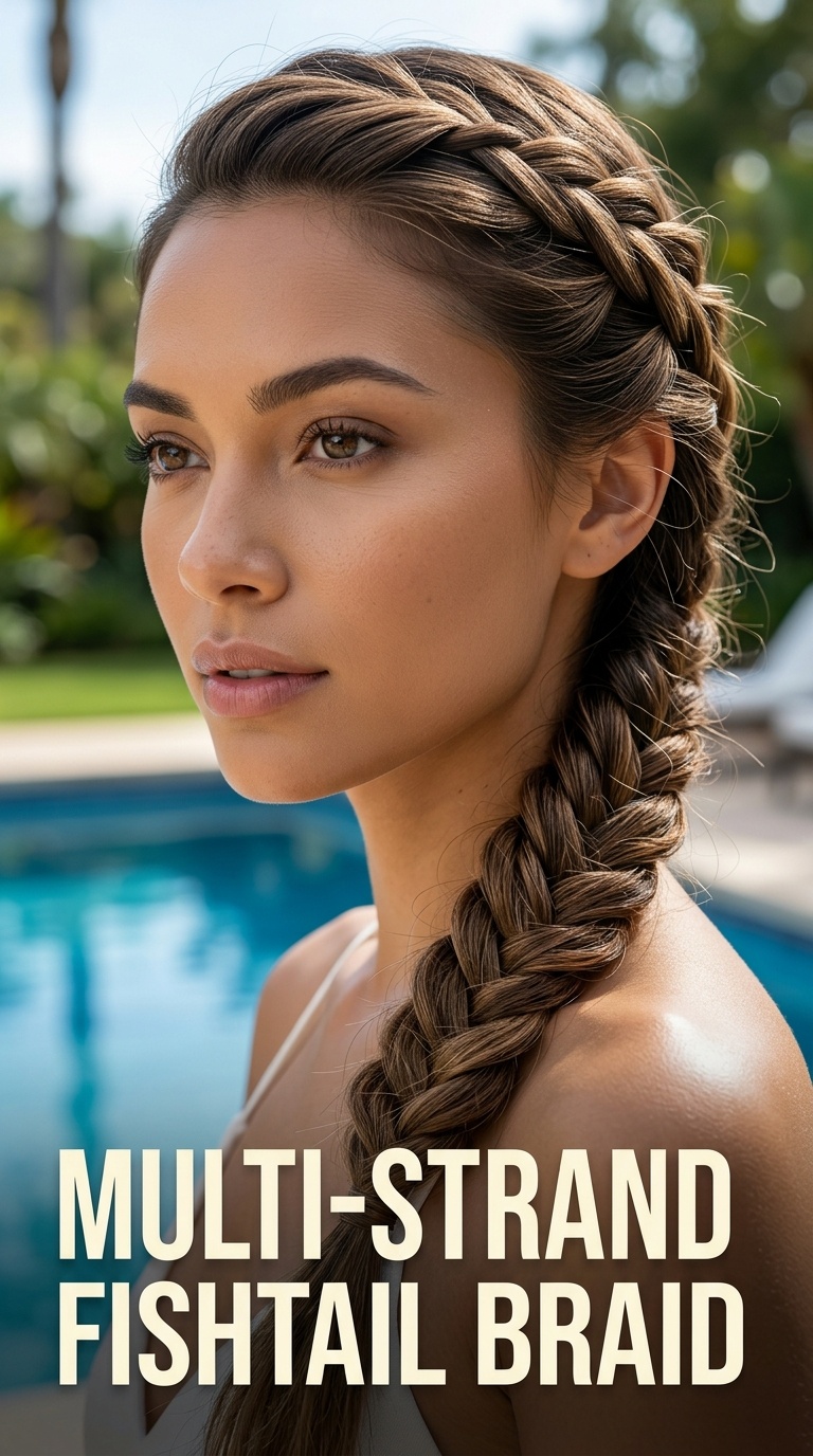 Multi-Strand Fishtail Braid