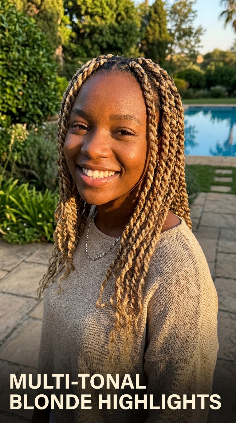 Multi-Tonal Blonde Highlights