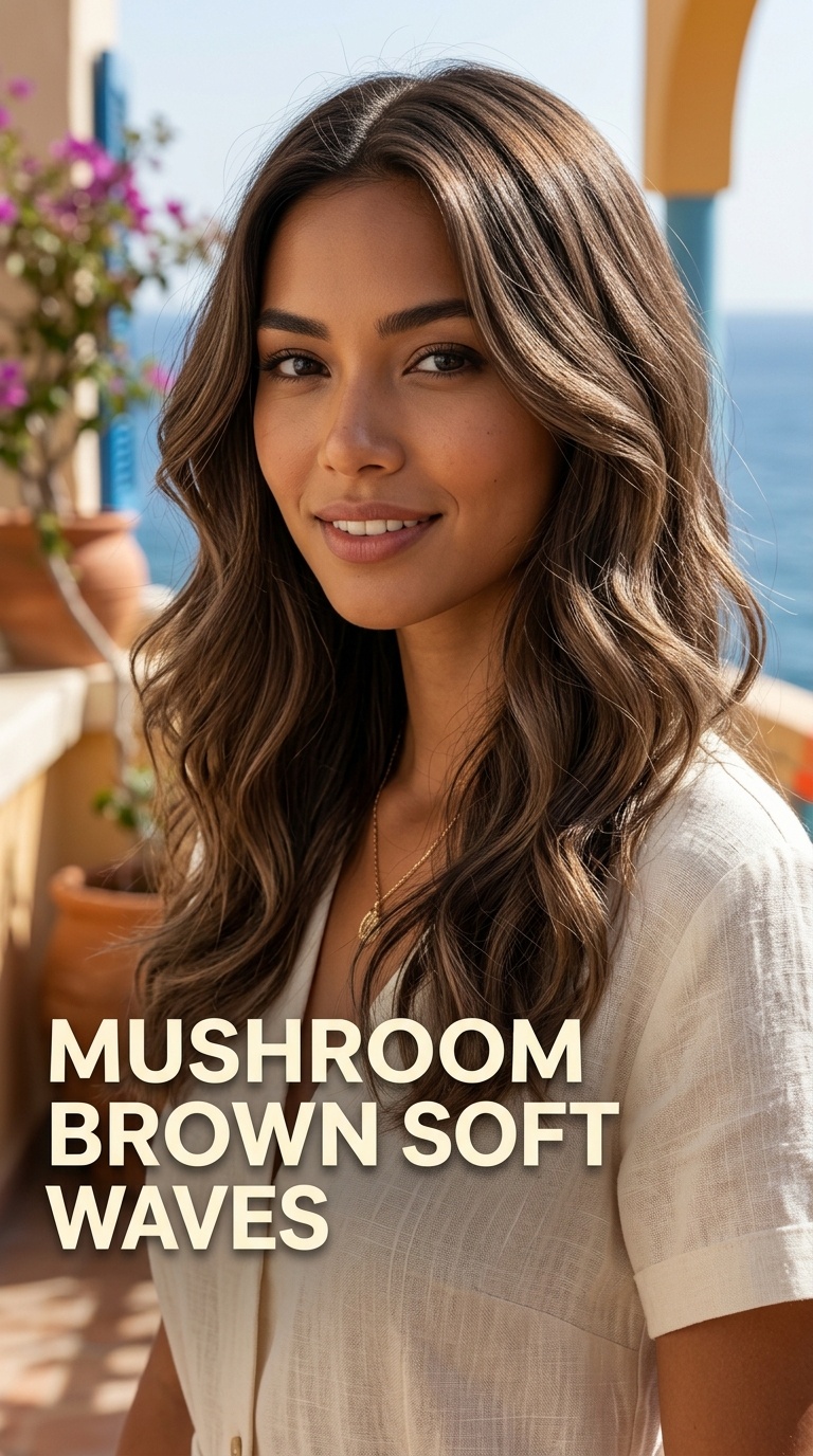 Mushroom Brown Soft Waves