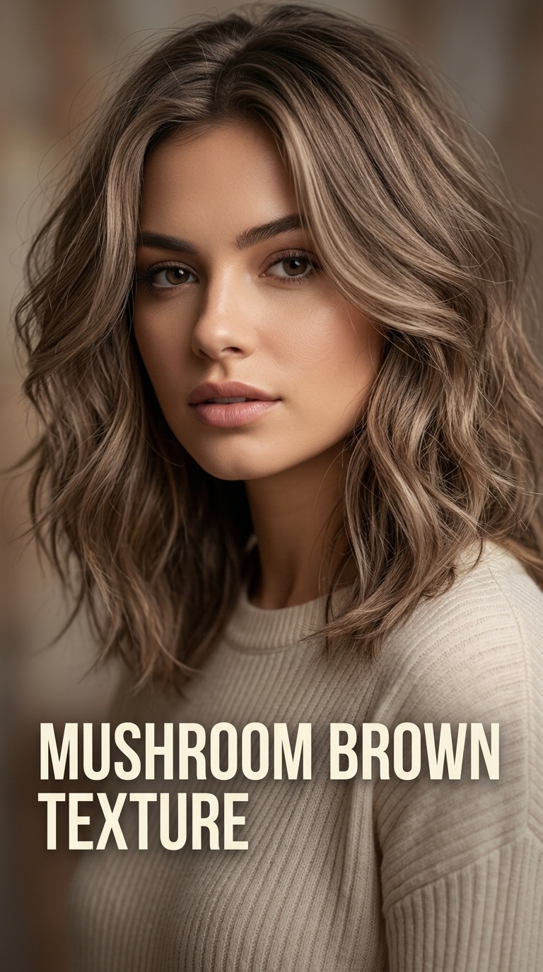 Mushroom Brown Texture