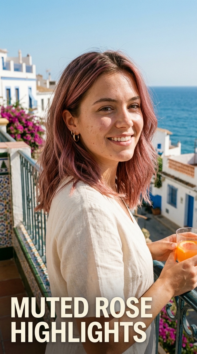 Muted Rose Highlights