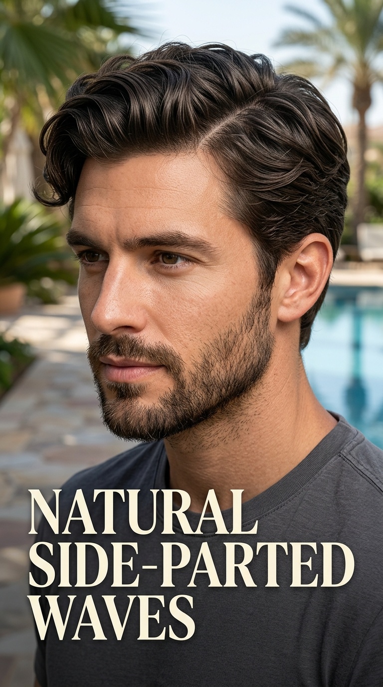 Natural Side-Parted Waves