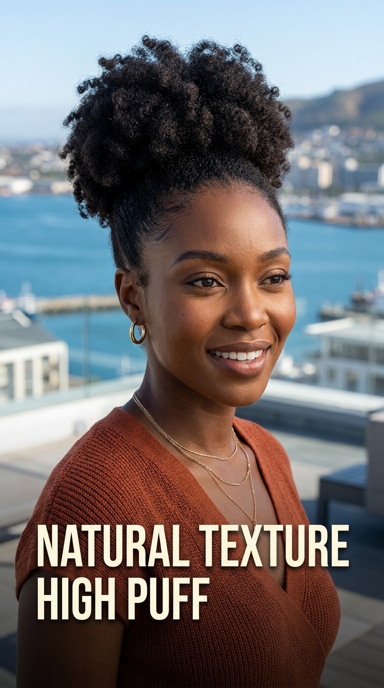 Natural Texture High Puff