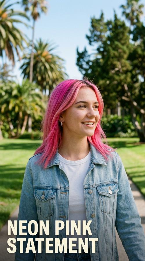Neon Pink Statement
