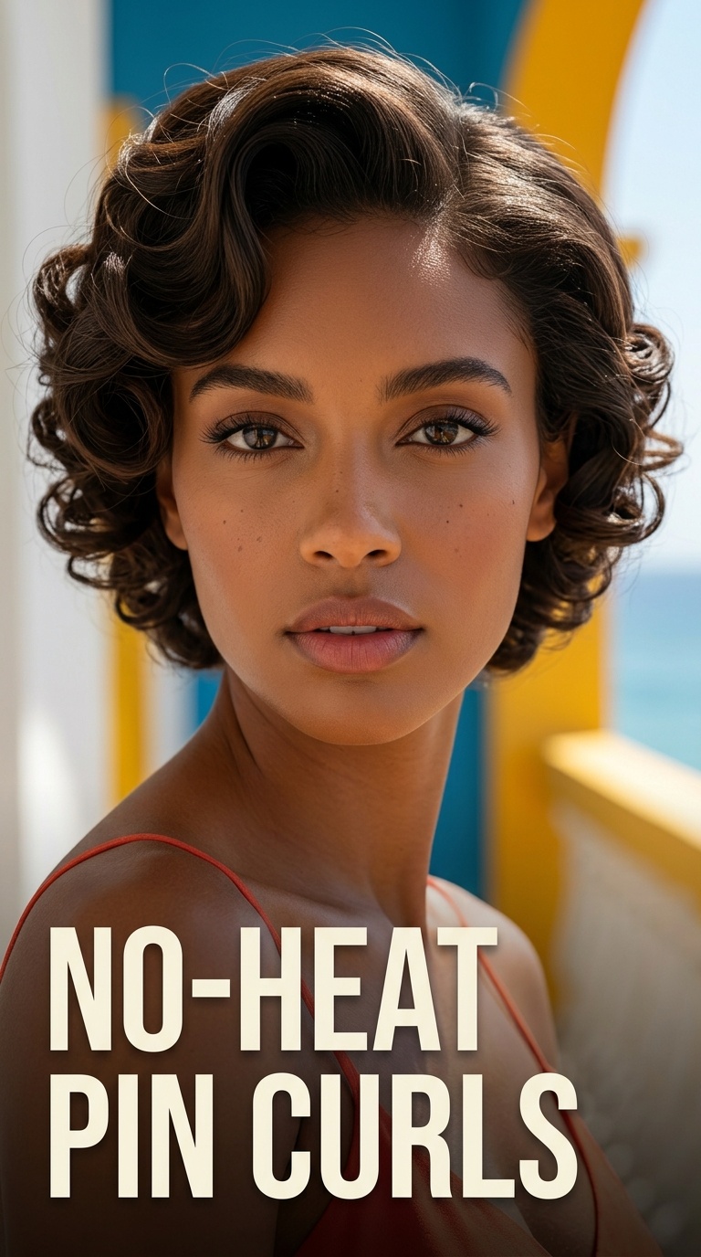 No-Heat Pin Curls