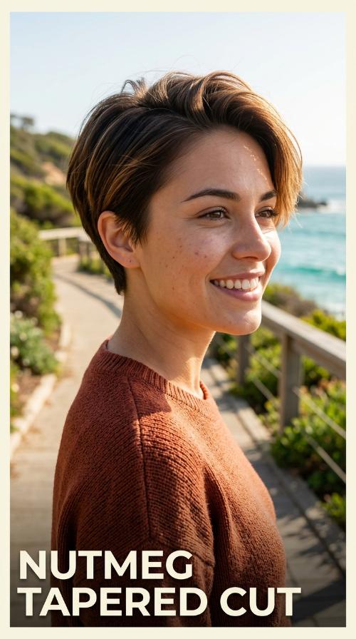 Nutmeg Tapered Cut