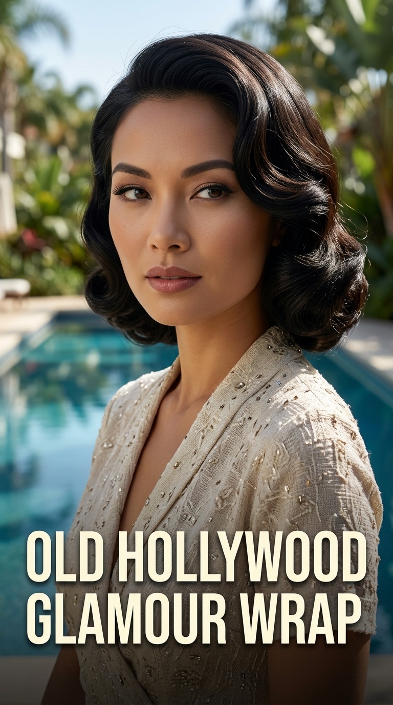 Old Hollywood Glamour Wrap