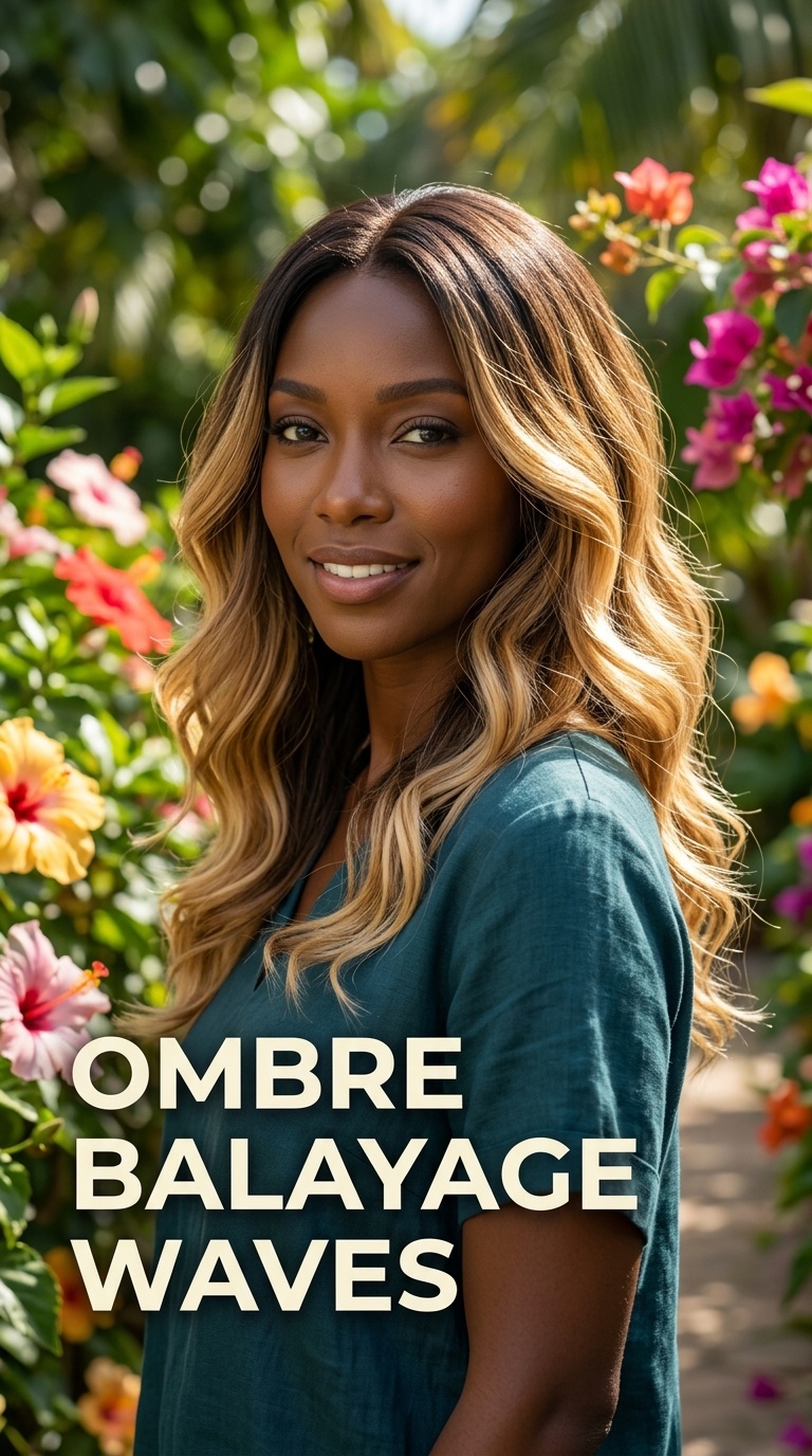 Ombre Balayage Waves