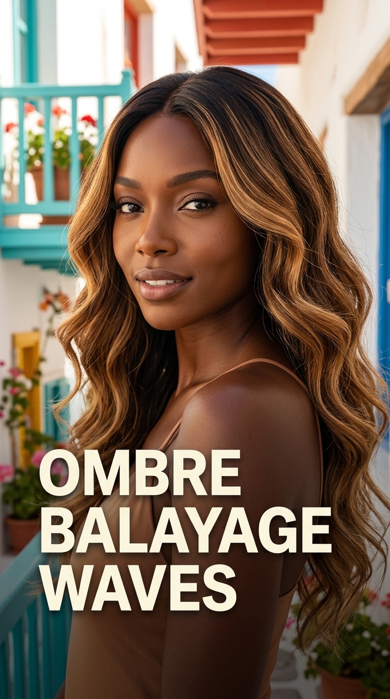 Ombre Balayage Waves