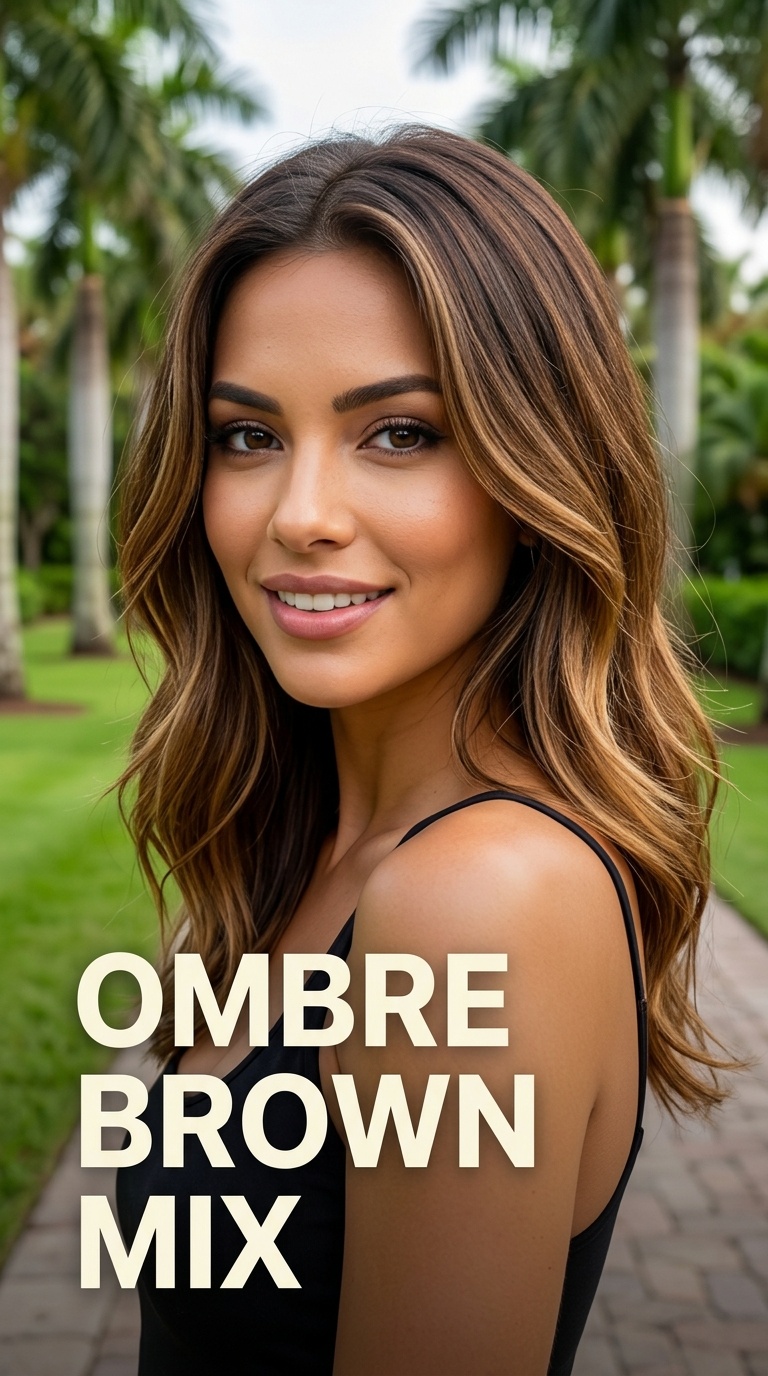 Ombre Brown Mix