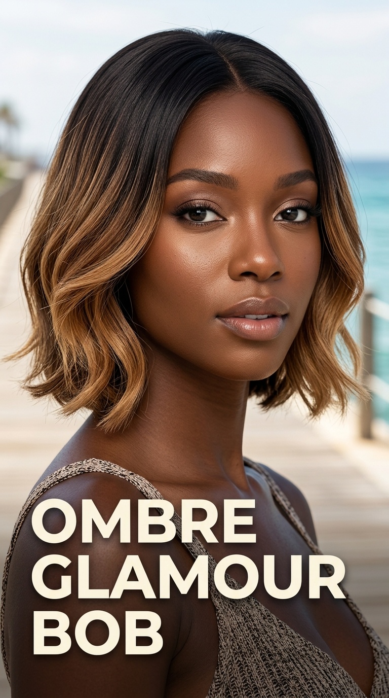 Ombre Glamour Bob