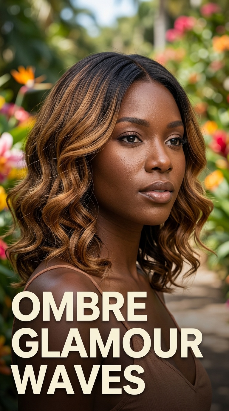 Ombre Glamour Waves