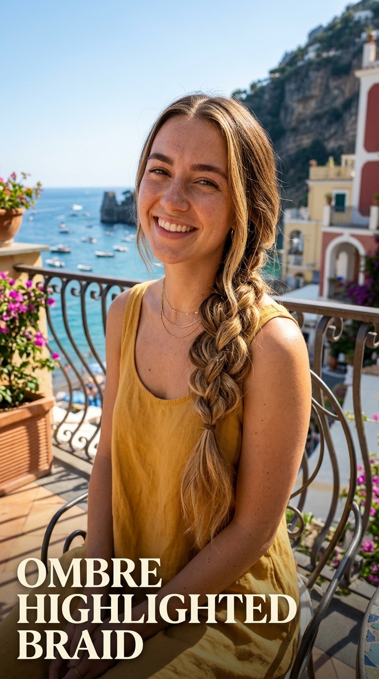 Ombre Highlighted Braid