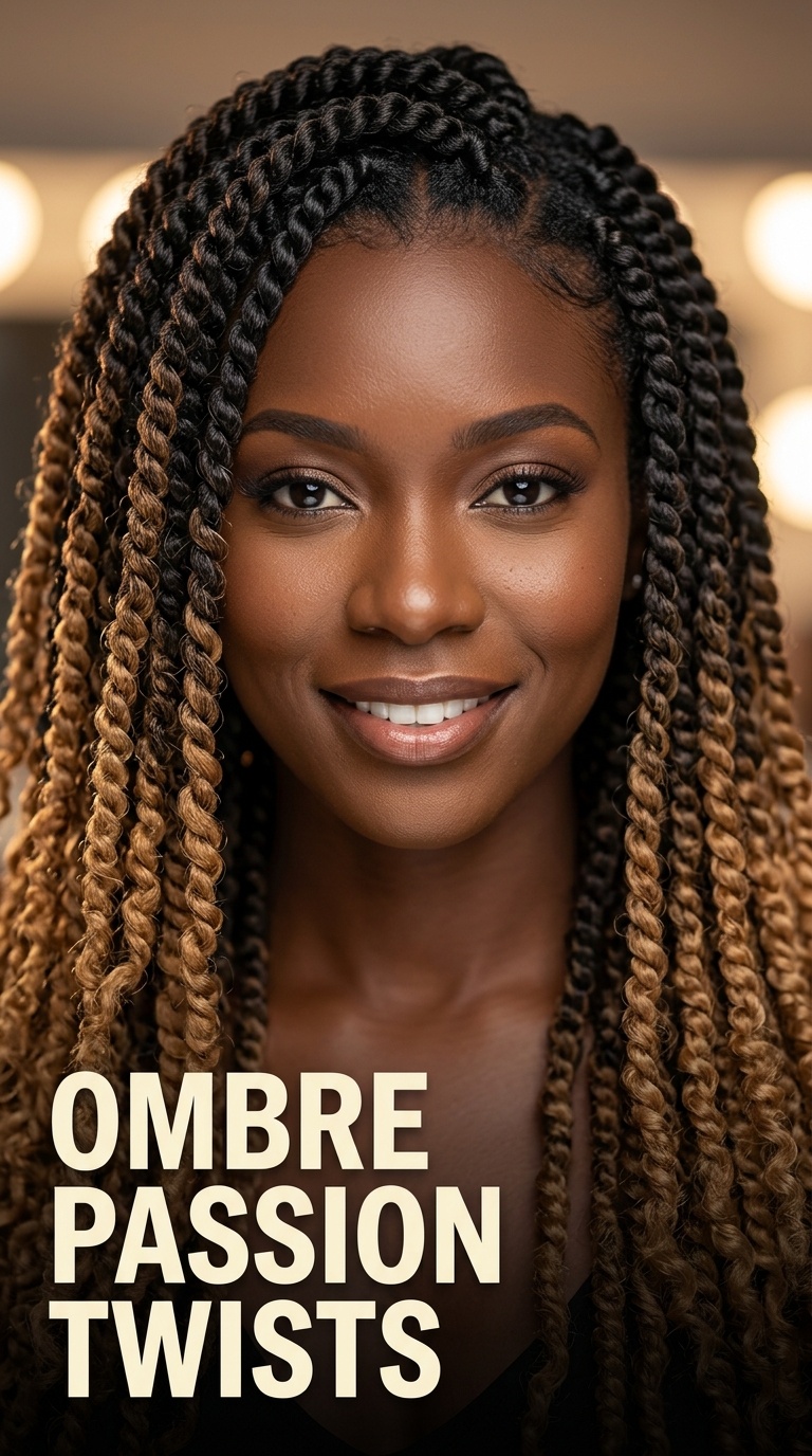 Ombre Passion Twists