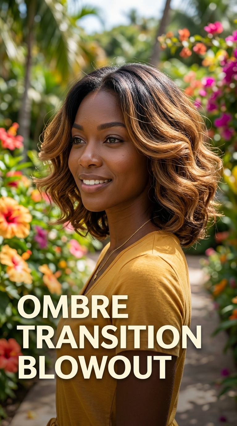Ombre Transition Blowout