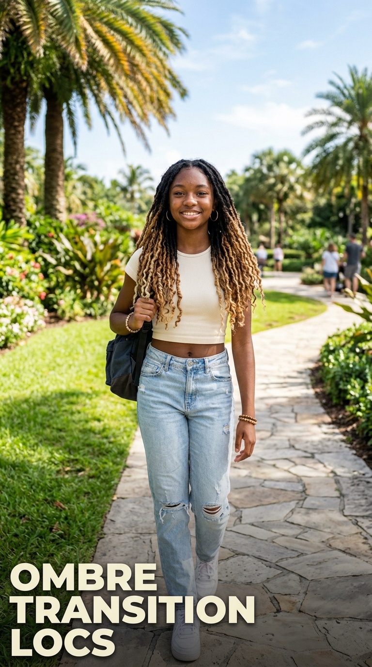 Ombre Transition Locs
