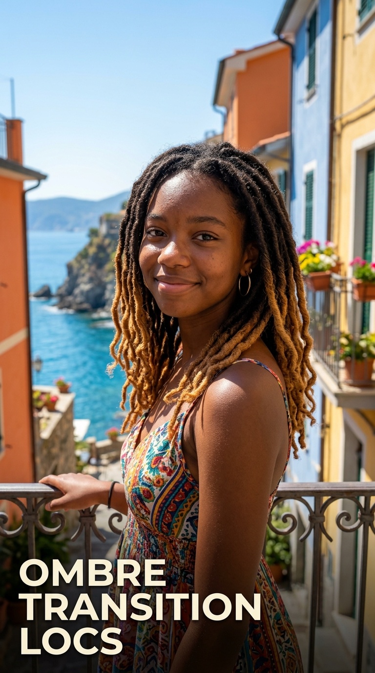 Ombre Transition Locs