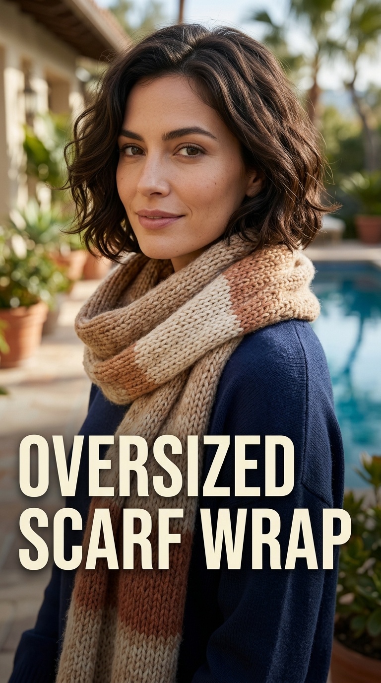 Oversized Scarf Wrap