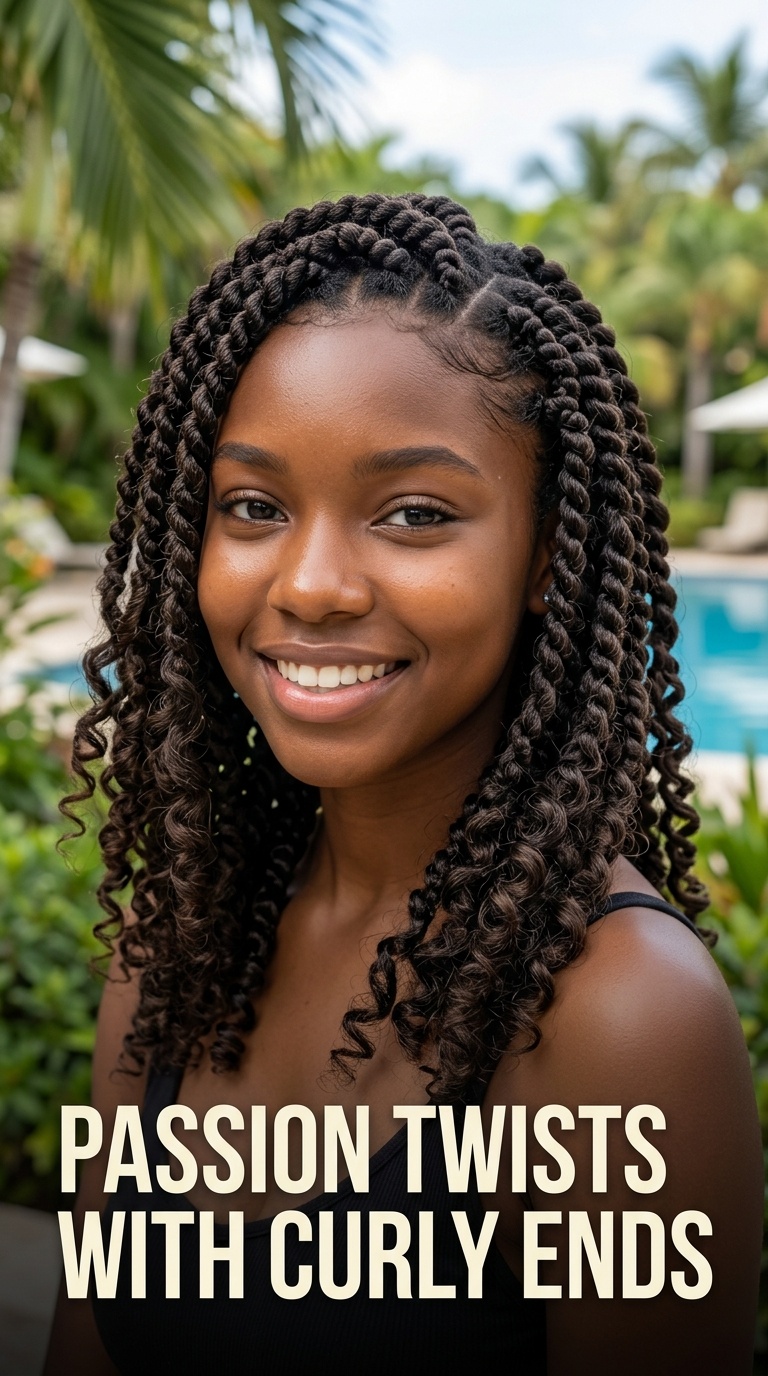 Passion Twists with Curly Ends