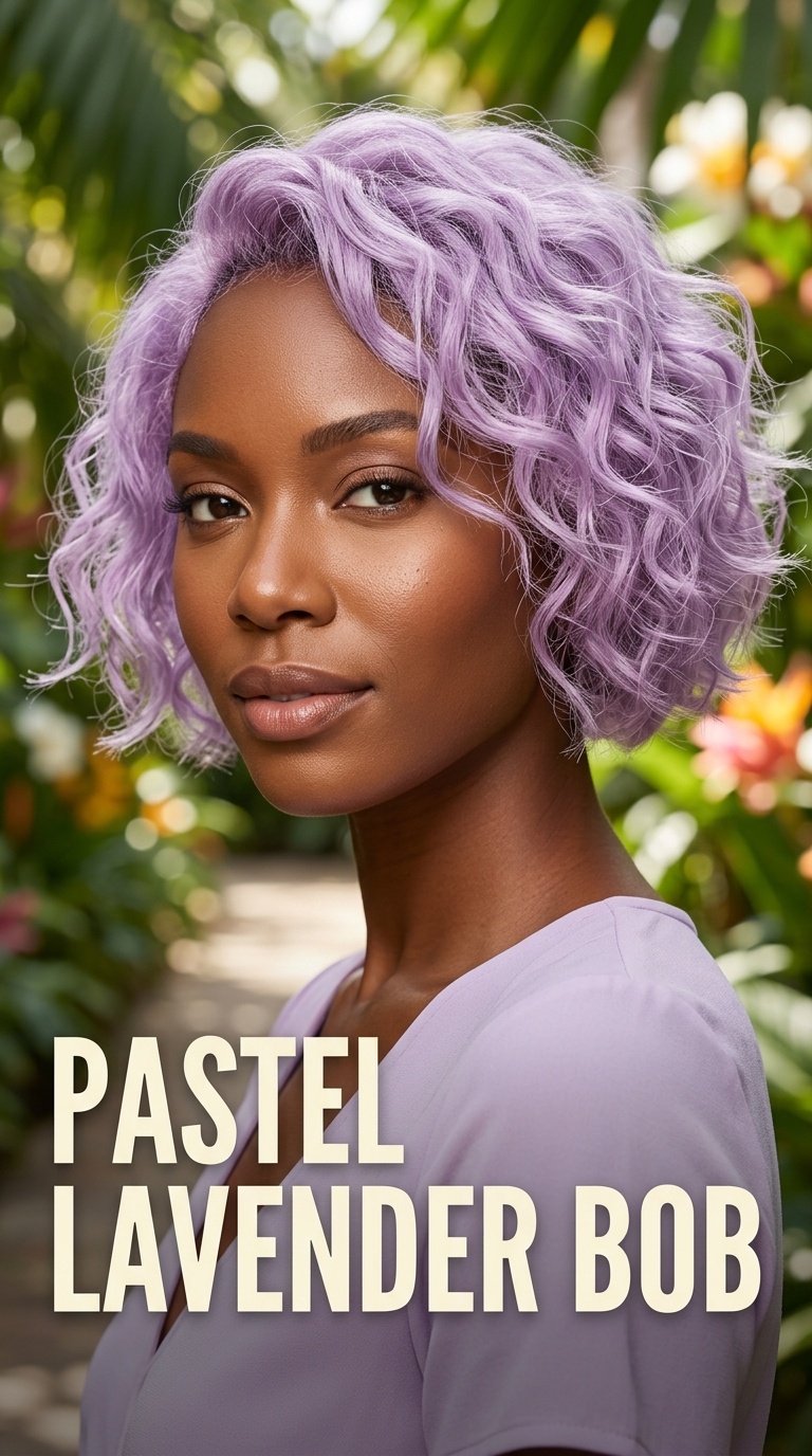 Pastel Lavender Bob