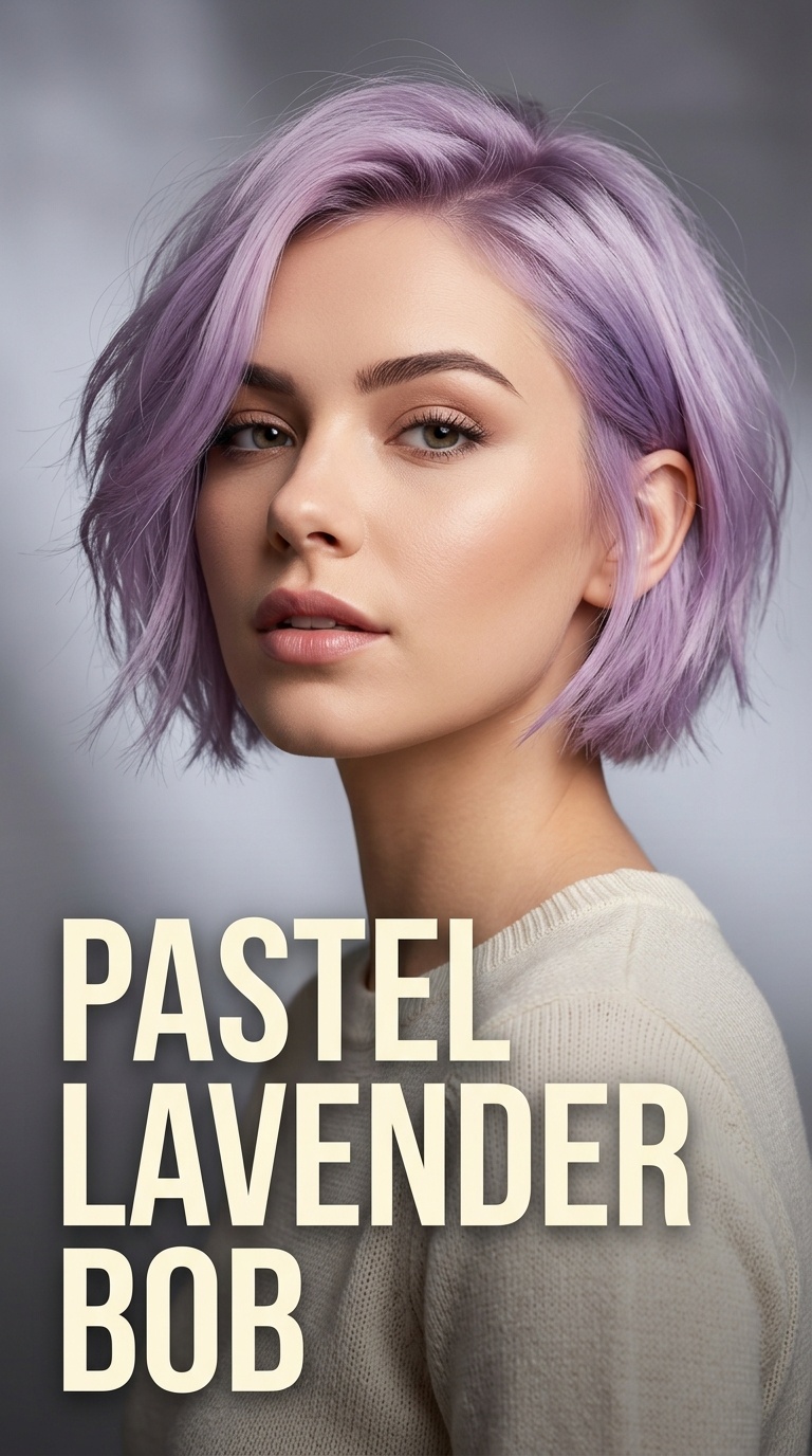 Pastel Lavender Bob