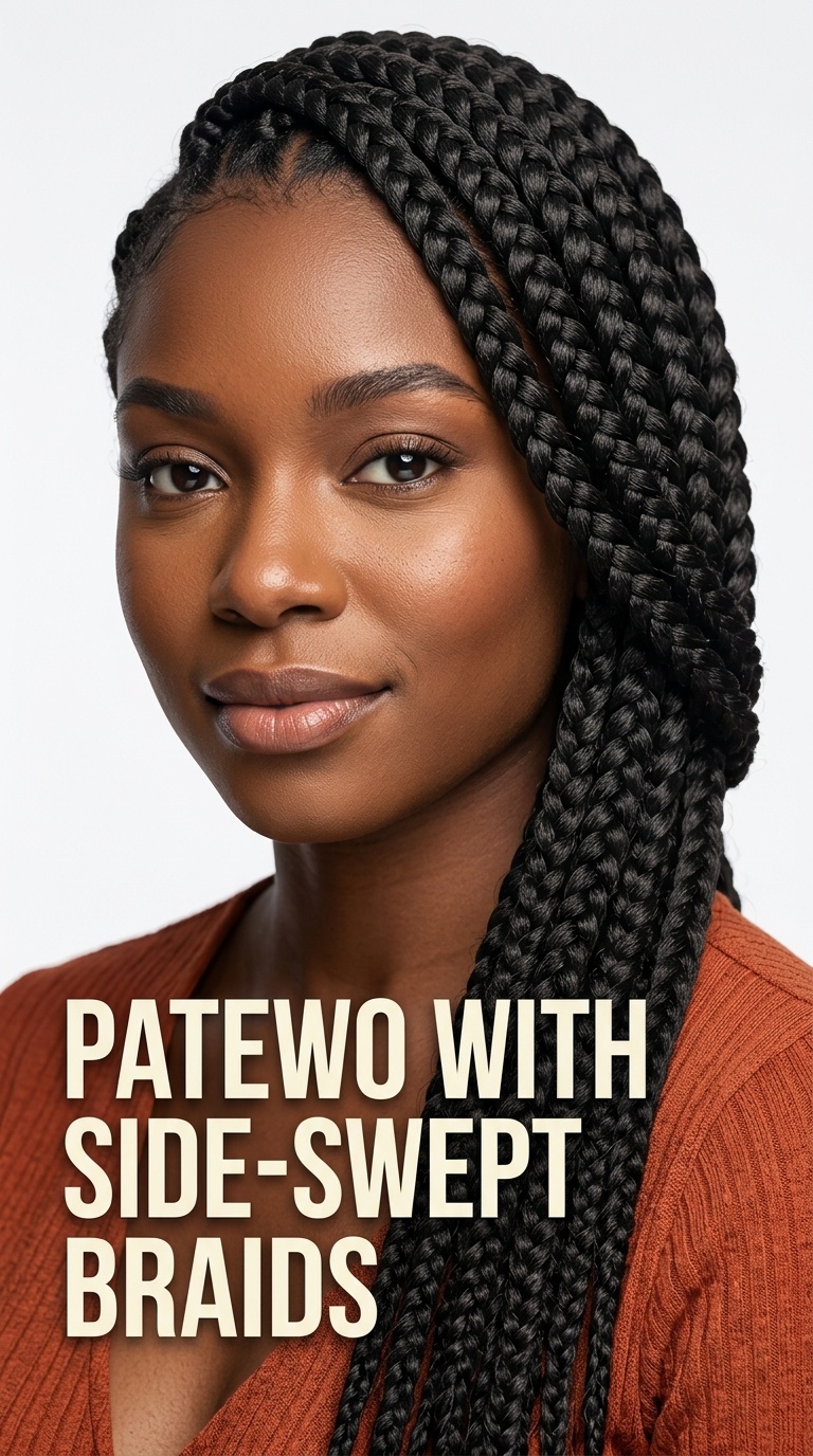 Patewo with Side-Swept Braids